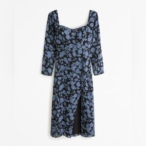 Abercrombie Long Sleeve Midi Dress XL